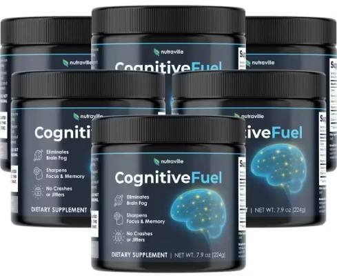 CognitiveFuel supplement bottles with limited time special offer